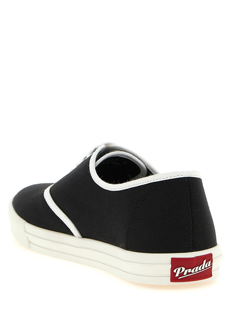 Cotton drill sneakers