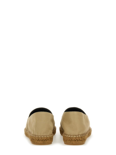 COTTON GABARDINE ESPADRILLE