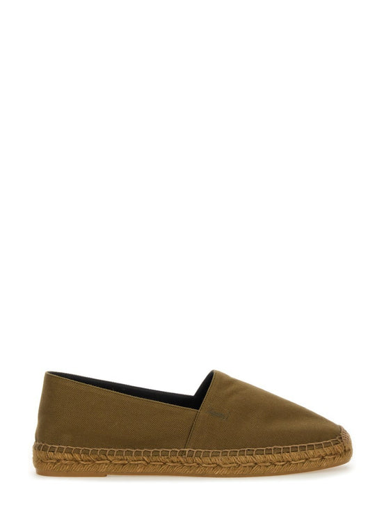 COTTON GABARDINE ESPADRILLE