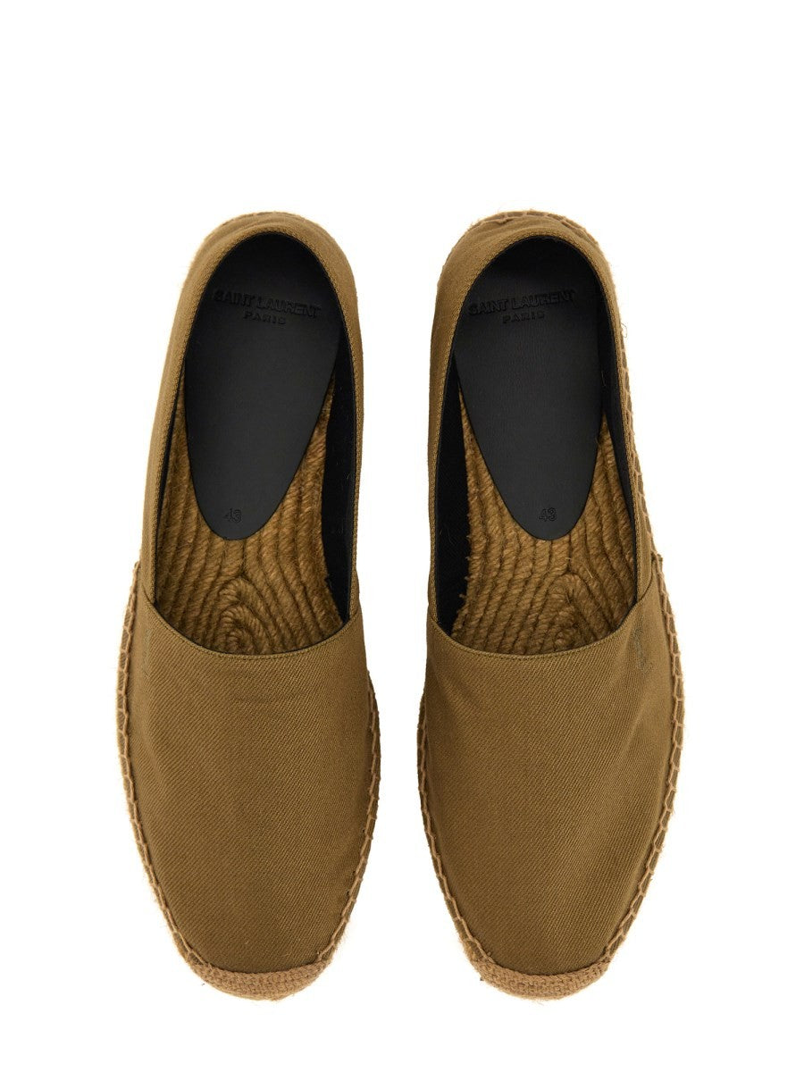 COTTON GABARDINE ESPADRILLE