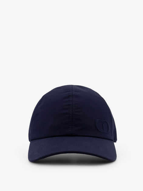 Cotton hat with embroidered CD logo