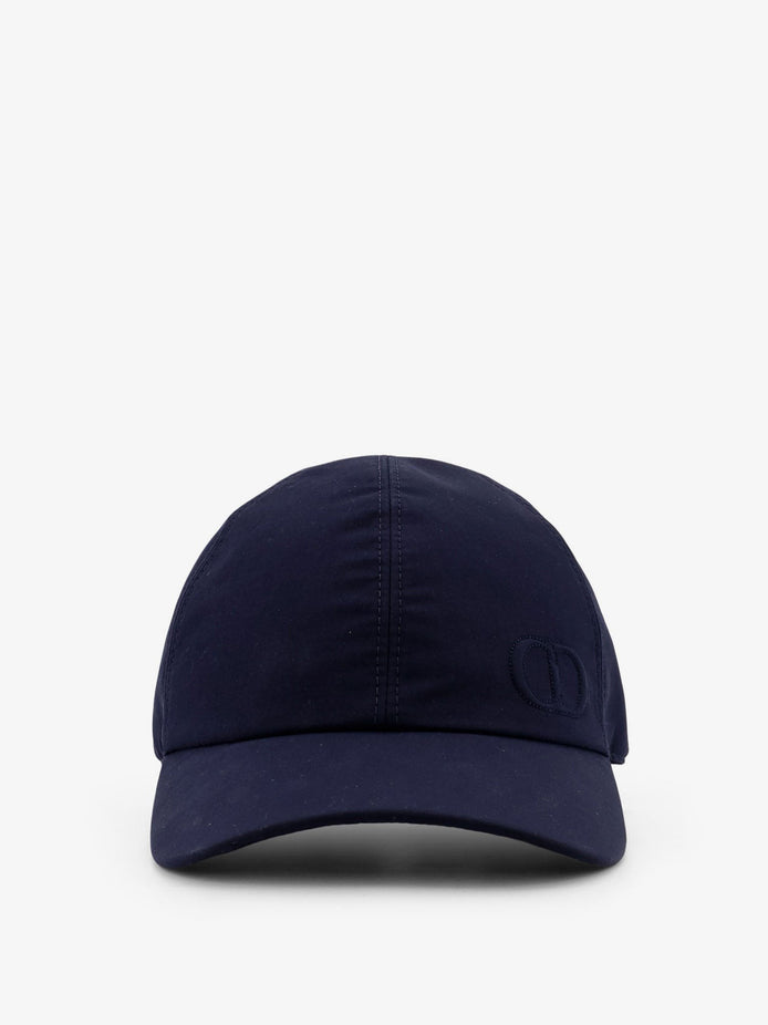 Cotton hat with embroidered CD logo