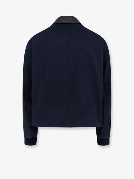 Cotton jacket with CD details