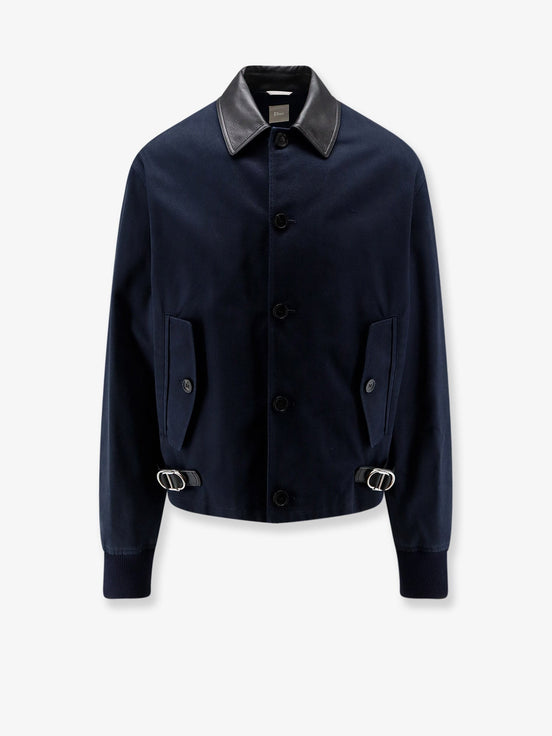 Cotton jacket with CD details