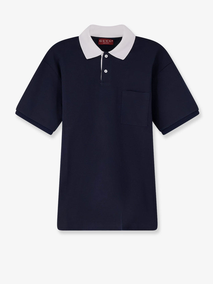 Cotton piquet polo shirt