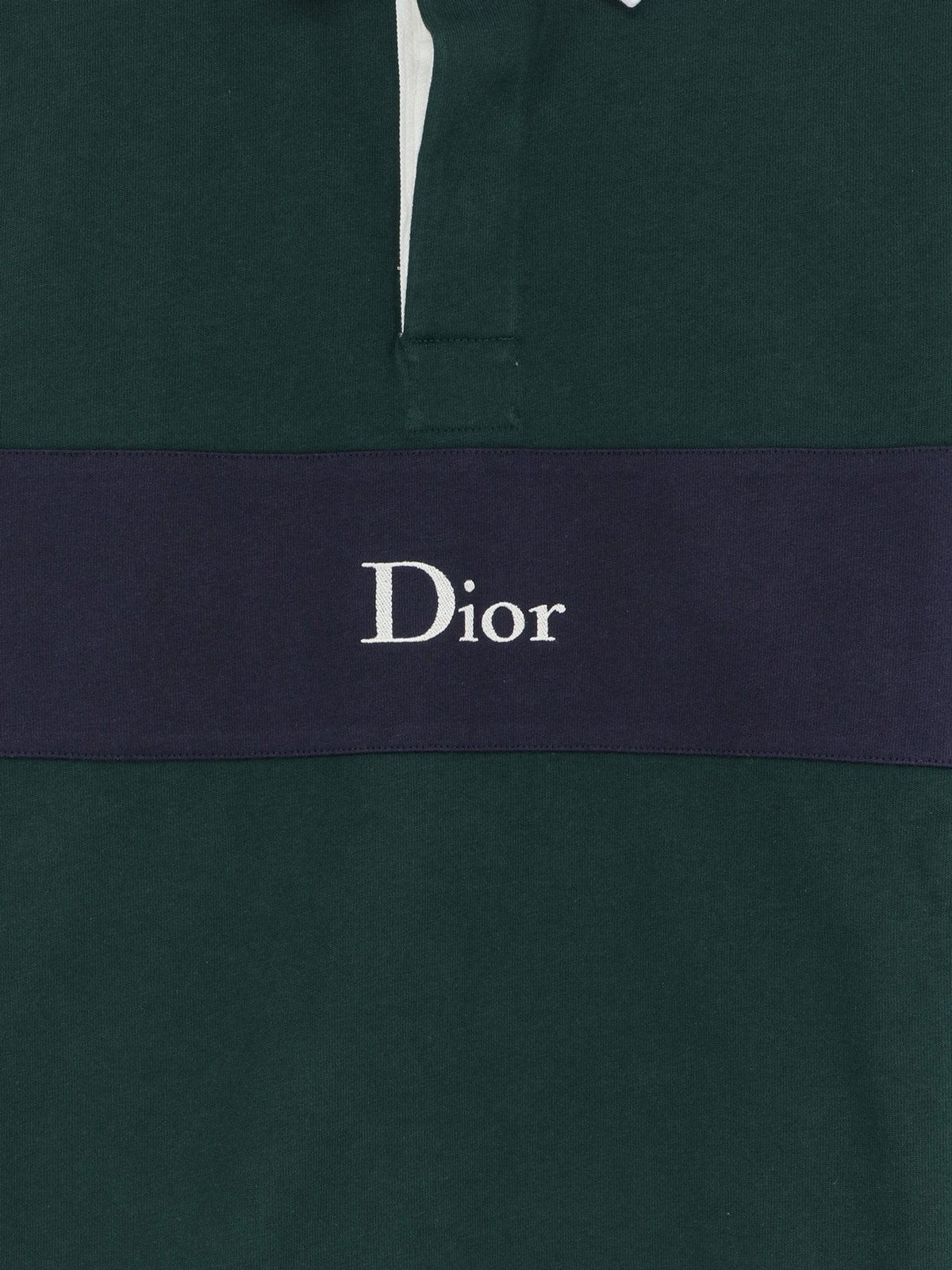 Dior Cotton Polo Rugby with Dior embroidery