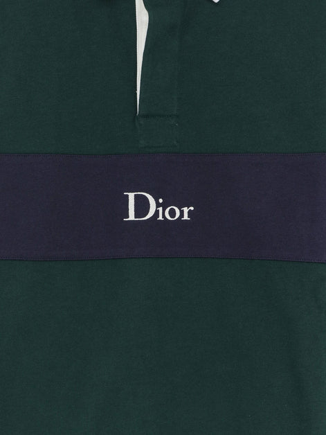 Dior Cotton Polo Rugby with Dior embroidery