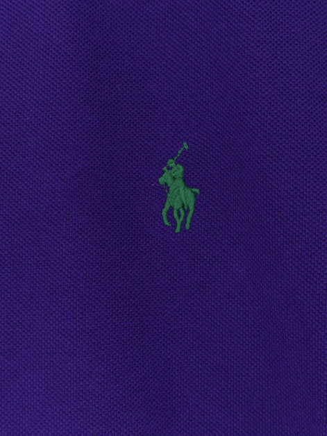 Polo Ralph Lauren Cotton polo shirt with frontal embroidered logo