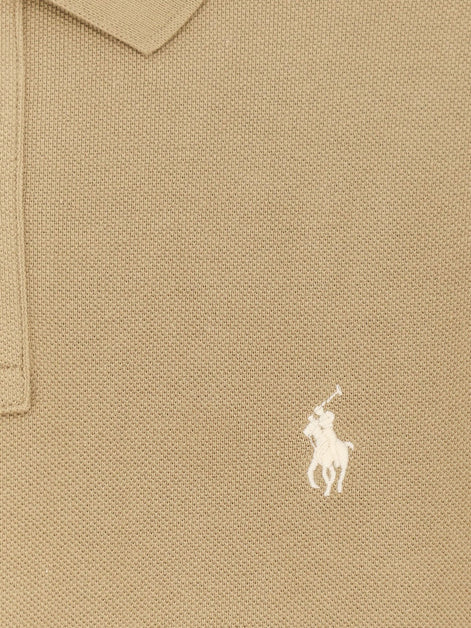 Polo Ralph Lauren Cotton polo shirt with frontal logo embroidery