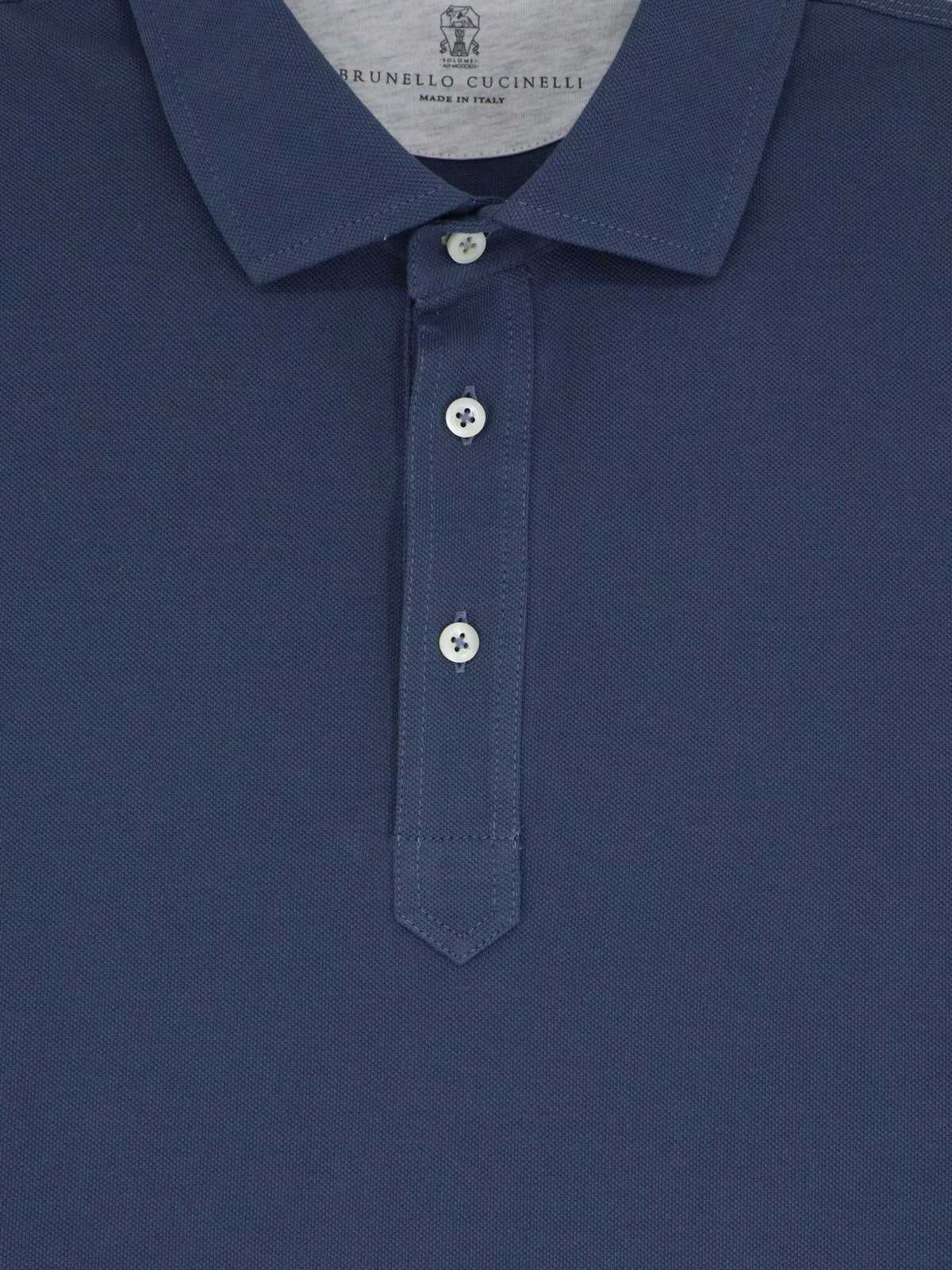 Brunello Cucinelli Double layer polo shirt