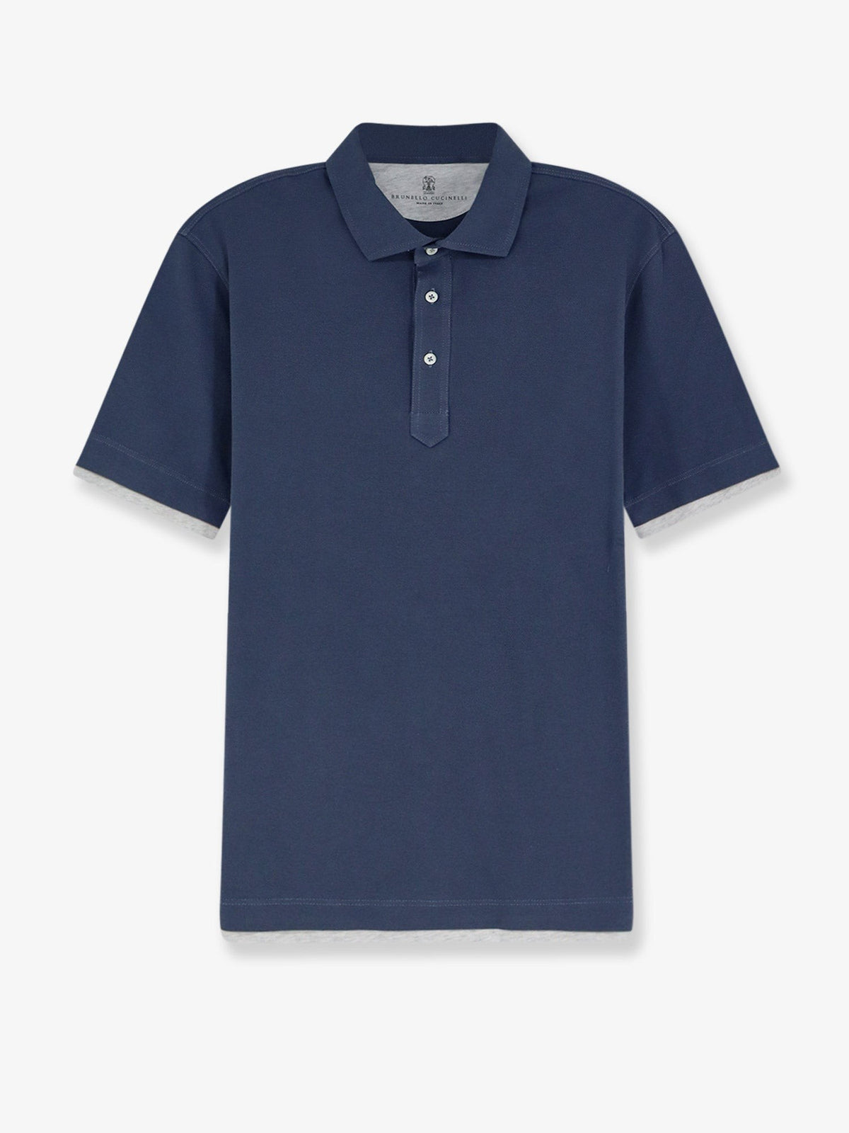 Double layer polo shirt