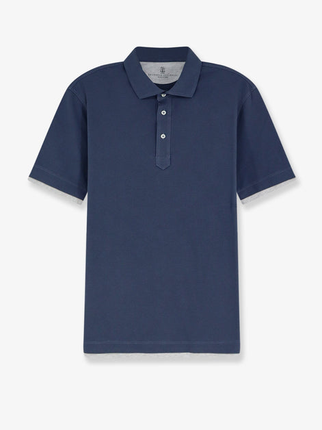 Double layer polo shirt