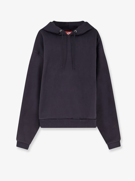 Cotton sweatshirt with hood
