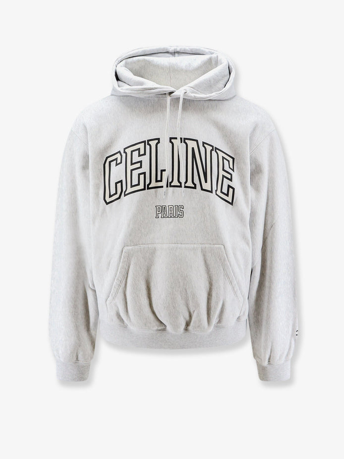 Cotton Sweatshirt with logo lettering print
