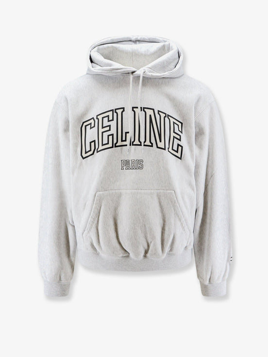 Cotton Sweatshirt with logo lettering print