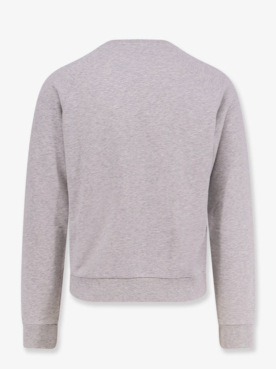 Cotton sweatshirt with multicolor print