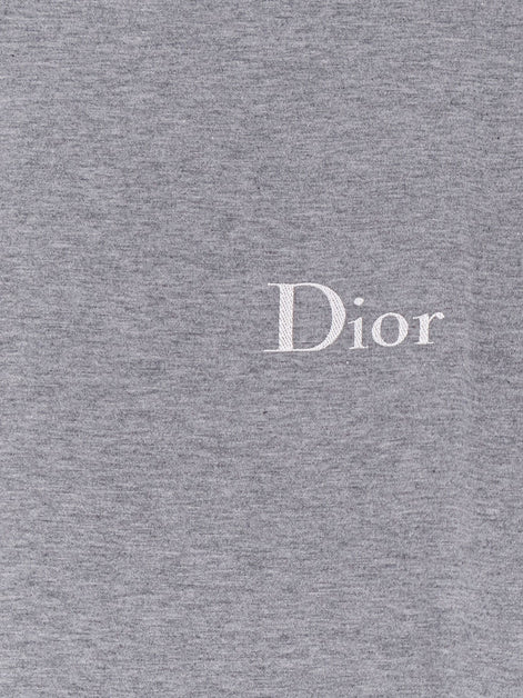 Cotton t-shirt with Dior embroidery