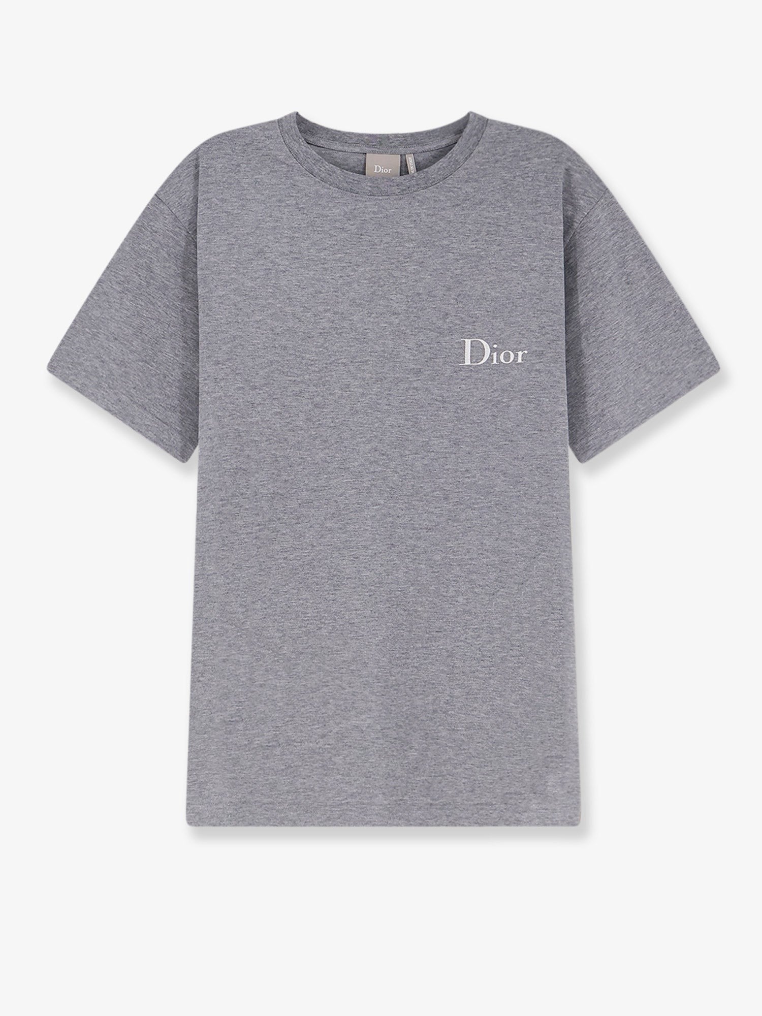 Cotton t-shirt with Dior embroidery