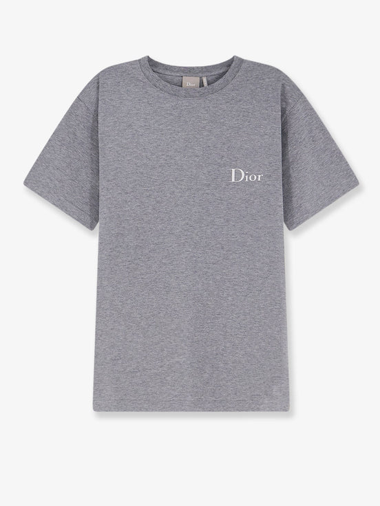 Cotton t-shirt with Dior embroidery