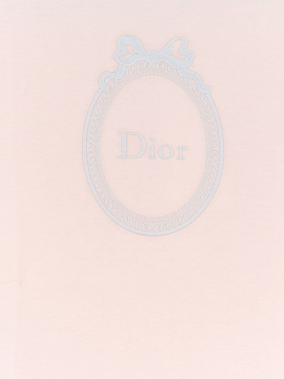 Dior Cotton T-Shirt with Dior Médallion embroidery