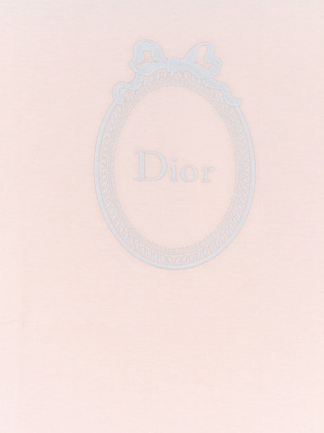 Dior Cotton T-Shirt with Dior Médallion embroidery