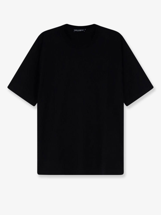 Cotton T-shirt with embossed DG logo