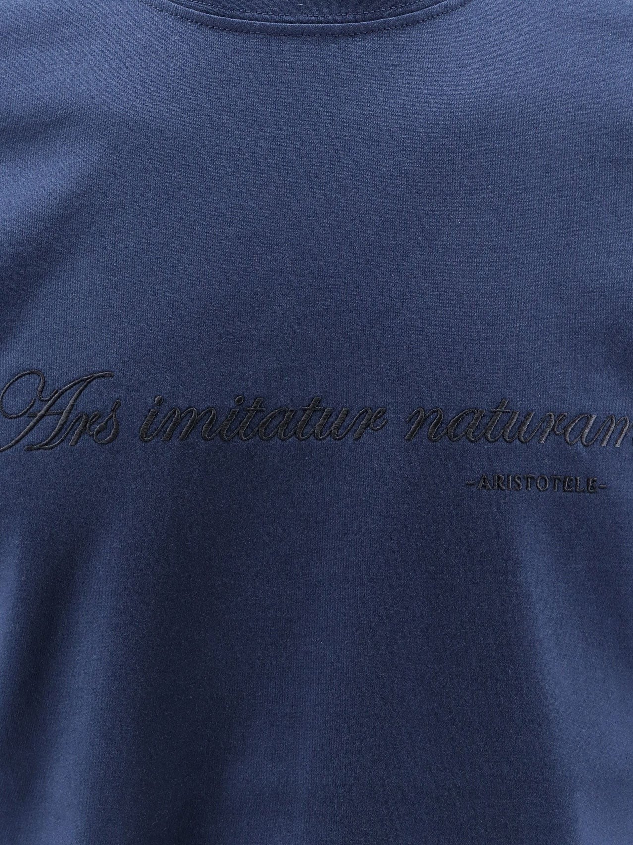 Brunello Cucinelli Cotton T-shirt with front embroidery