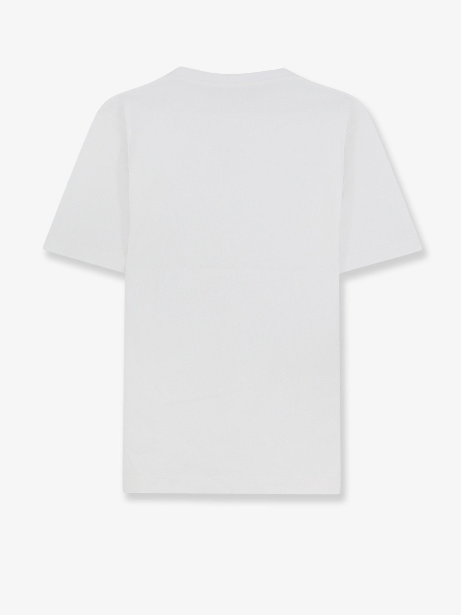 Cotton T-shirt with front lettering logo print