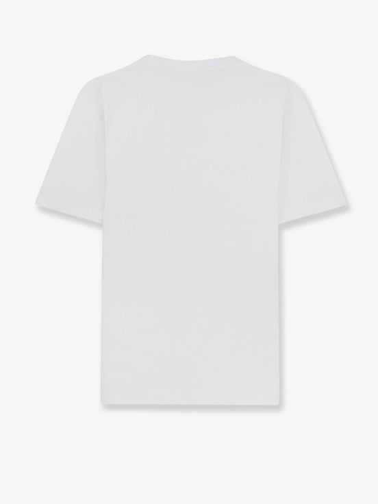 Celine Cotton T-shirt with front lettering logo print