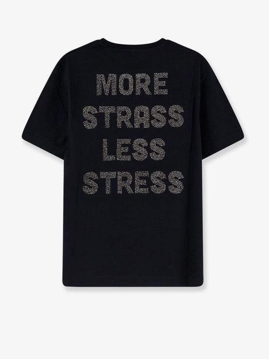 Pinko Cotton T-shirt with front lettering logo
