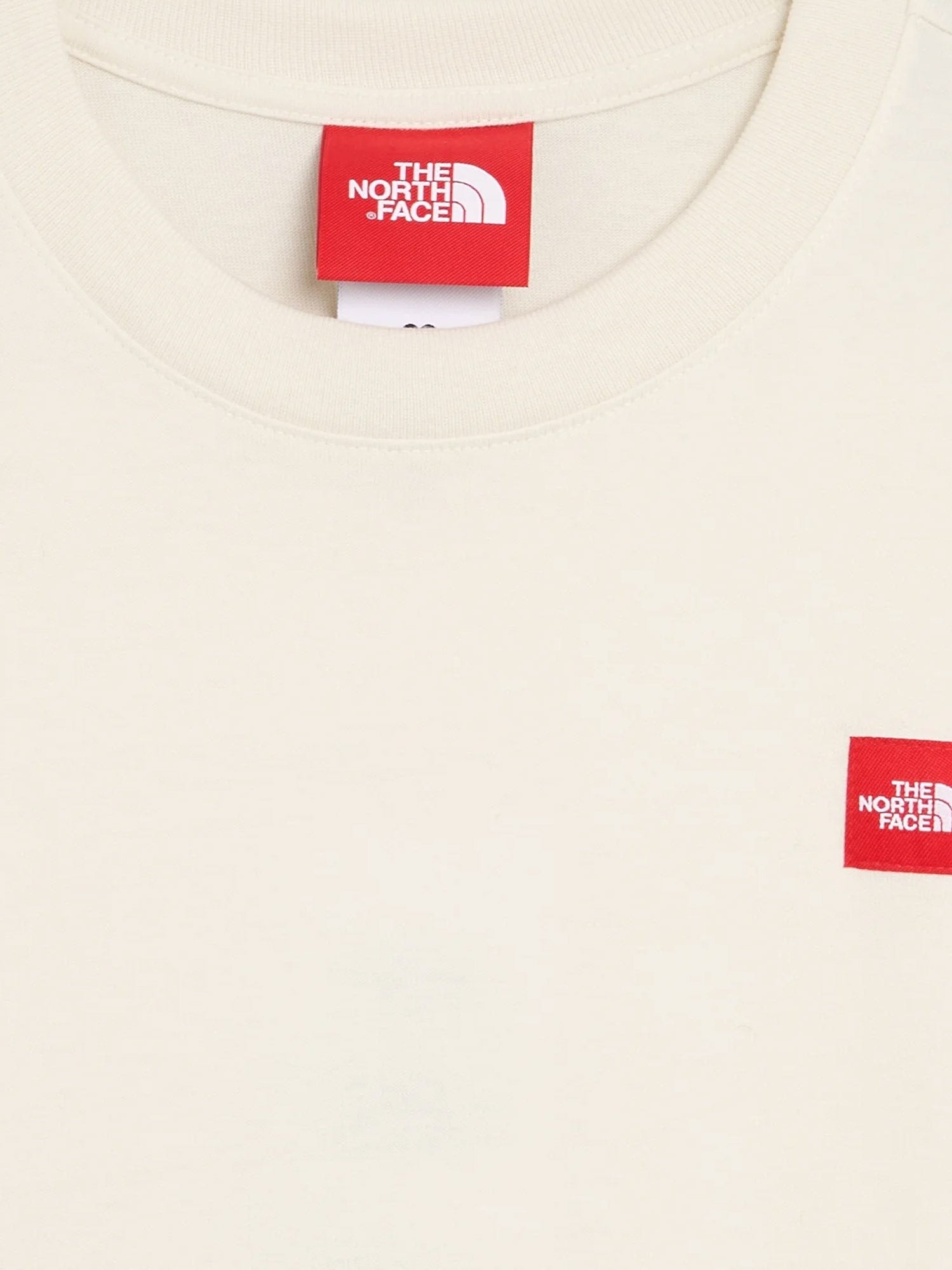 Cotton T-shirt with front logo patch