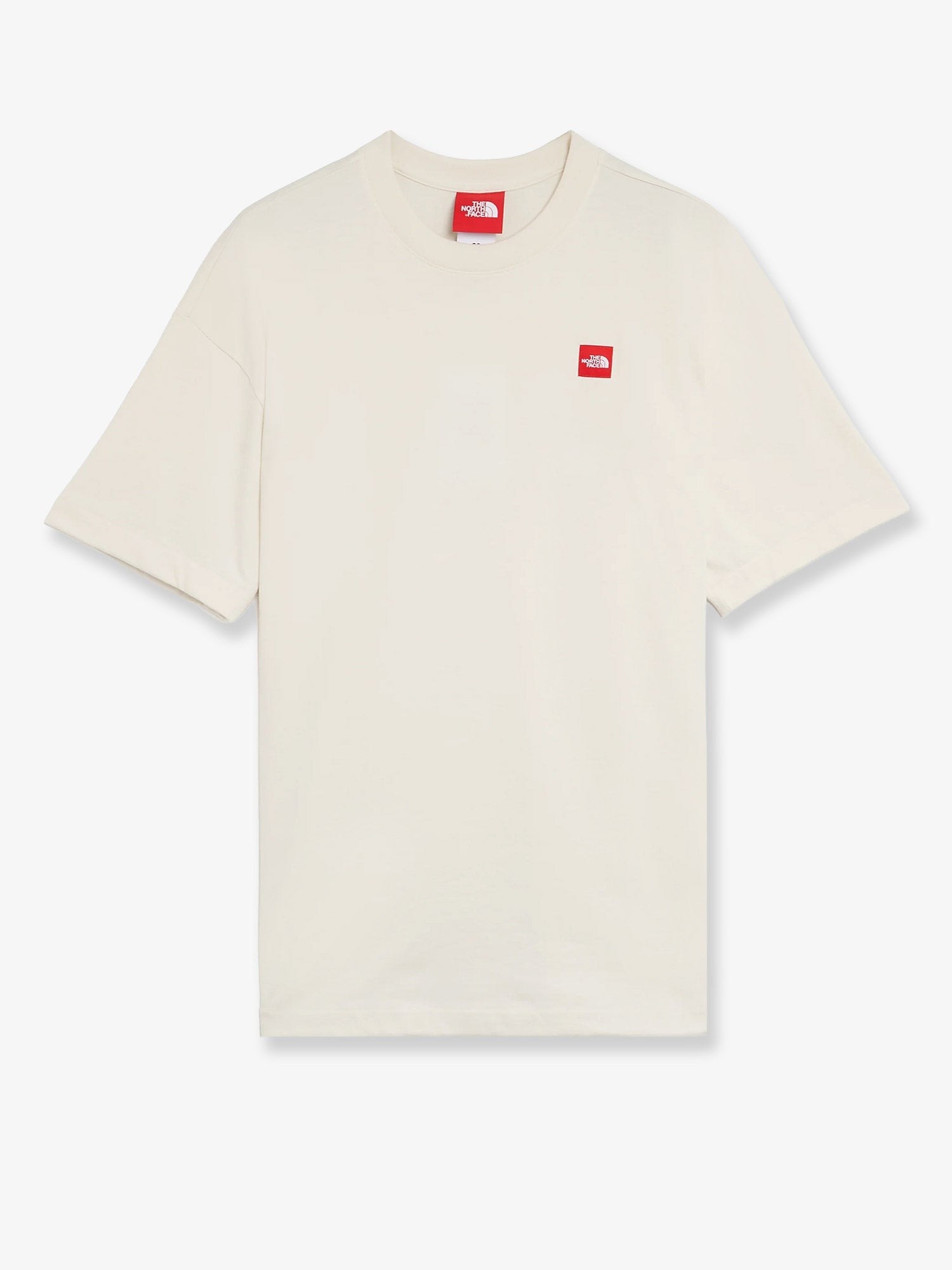 Cotton T-shirt with front logo patch