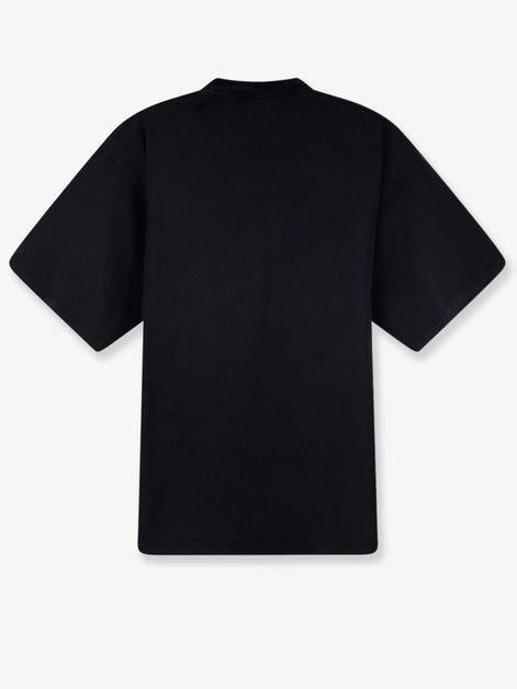 Cotton T-shirt with front logo print