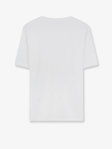 Cotton T-shirt with front logo print