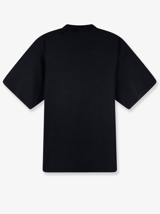 Cotton T-shirt with front logo print
