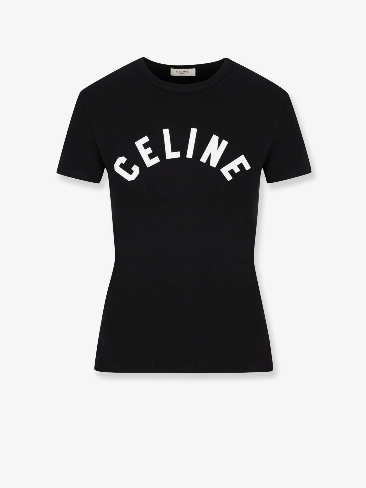 Cotton T-Shirt with front logo print
