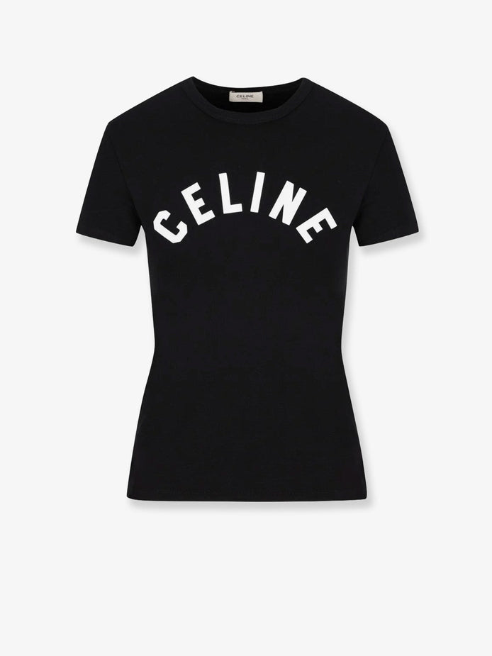 Cotton T-Shirt with front logo print