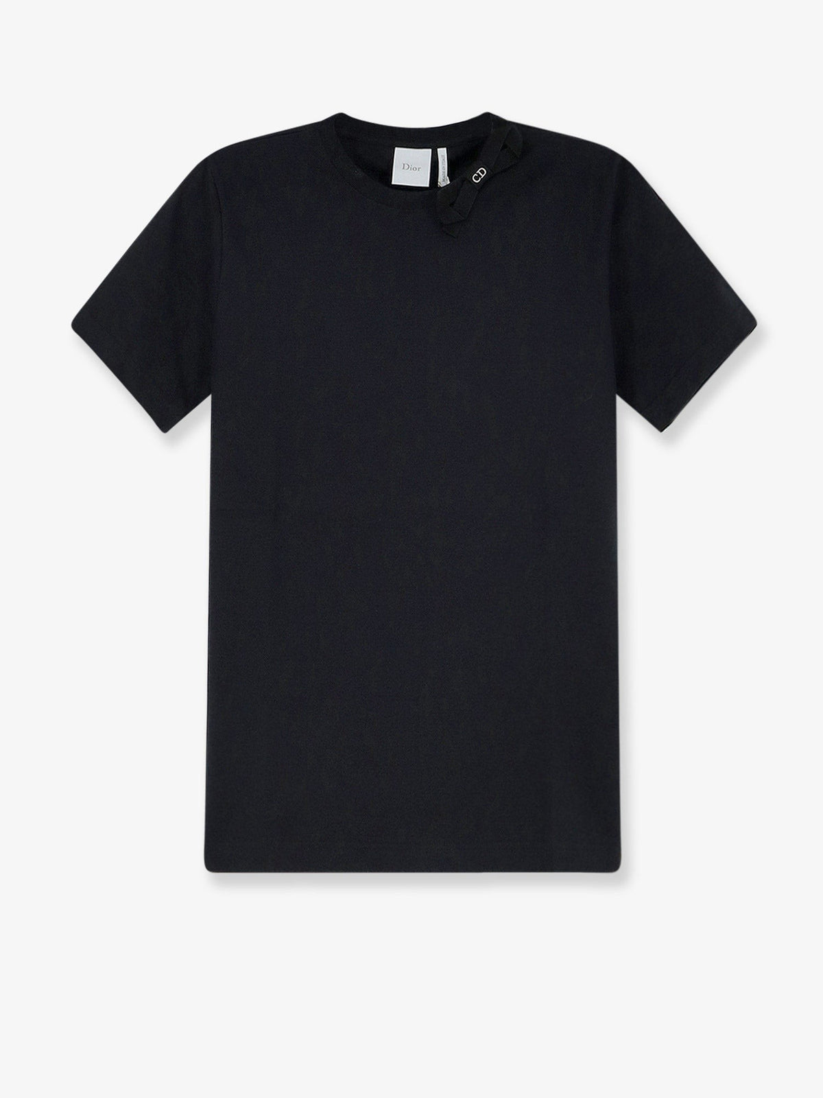 Cotton T-Shirt with grosgrain bow detail