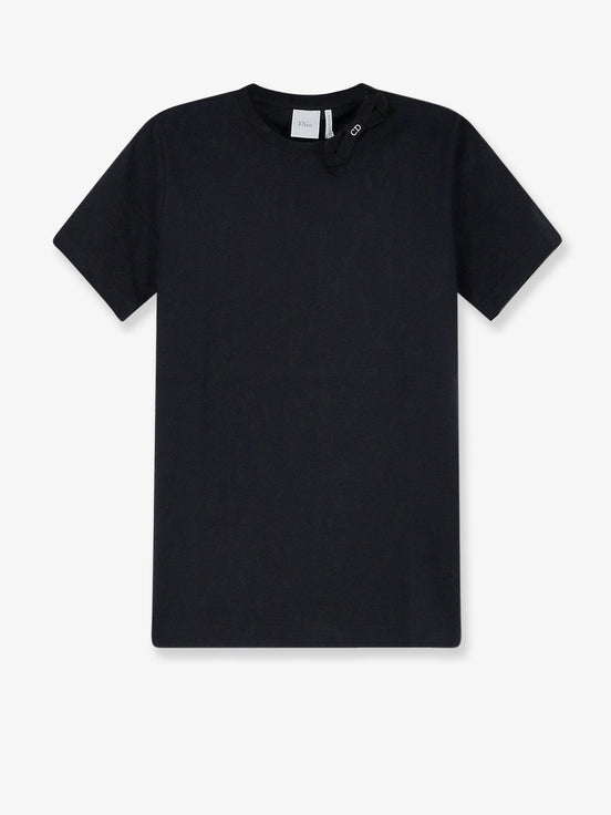 Cotton T-Shirt with grosgrain bow detail