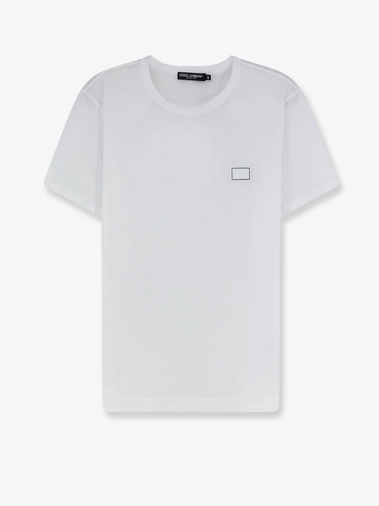 Cotton t-shirt with iconic detail