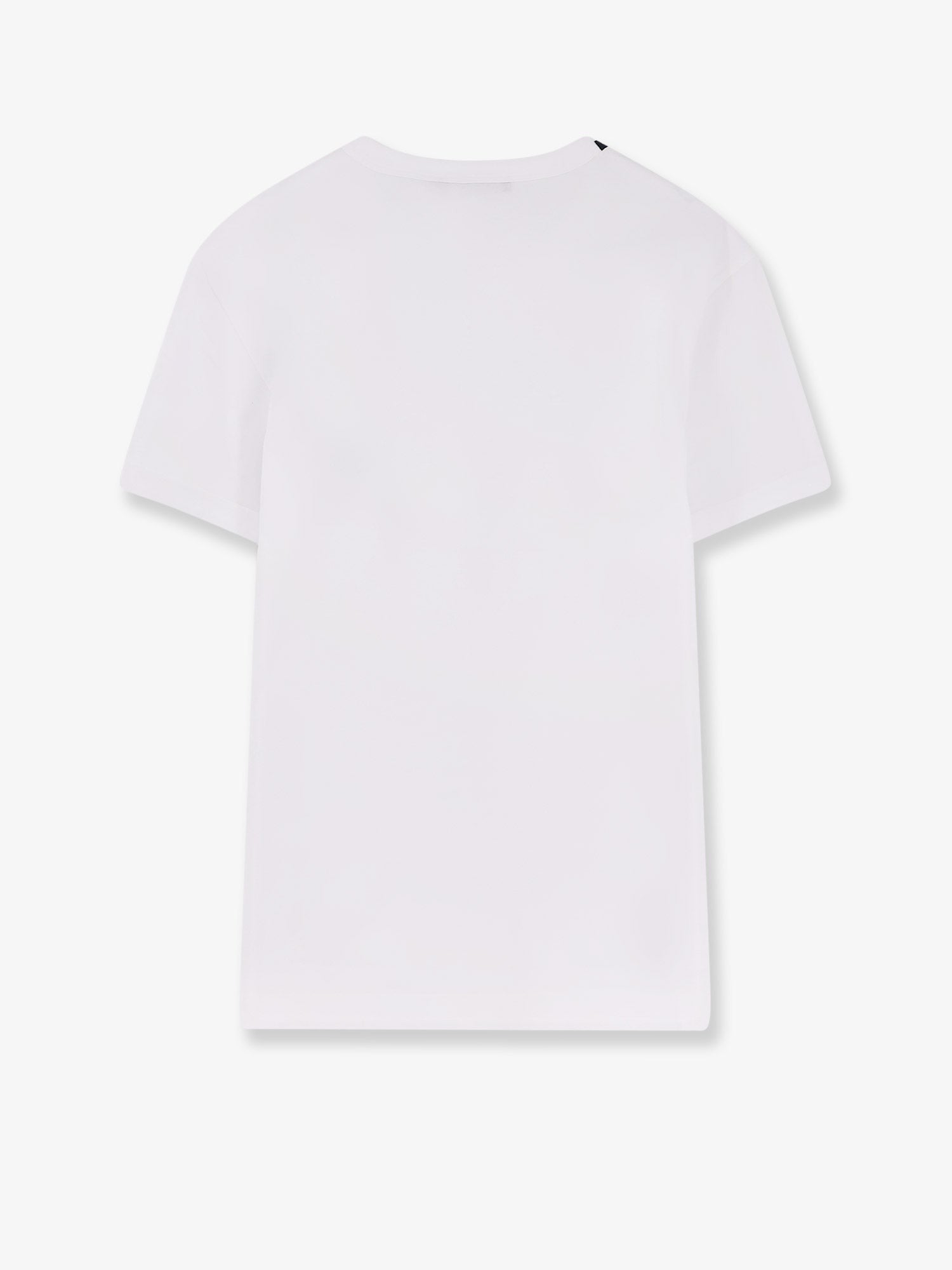 Cotton t-shirt with iconic logo patch