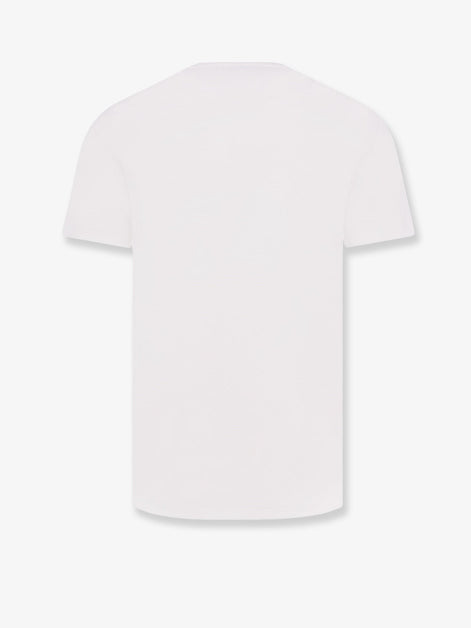 Cotton t-shirt with Logo embroidery