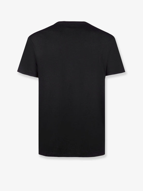 Cotton t-shirt with Logo embroidery