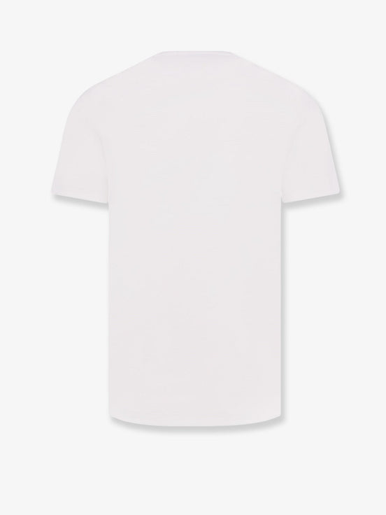 Cotton t-shirt with Logo embroidery
