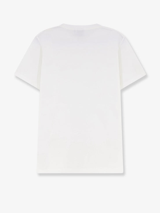 Cotton t-shirt with Logo embroidery