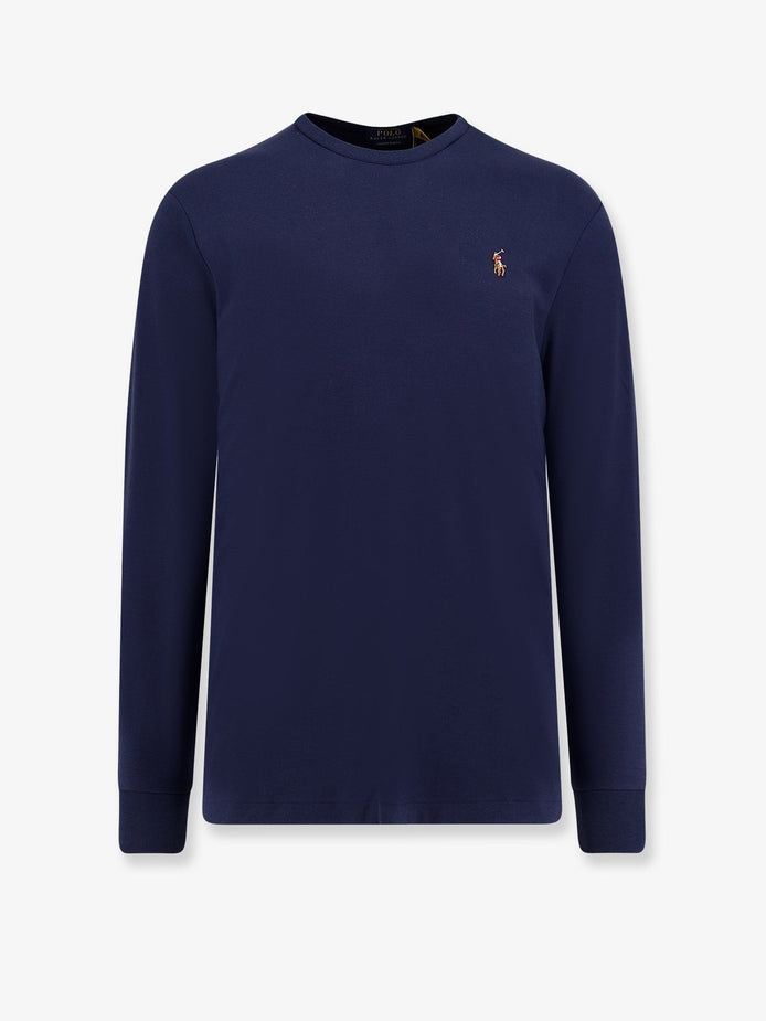 Cotton t-shirt with Logo embroidery