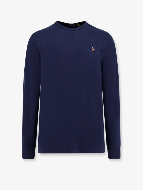 Cotton t-shirt with Logo embroidery