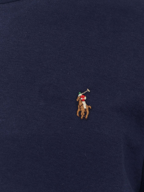 Cotton t-shirt with Logo embroidery