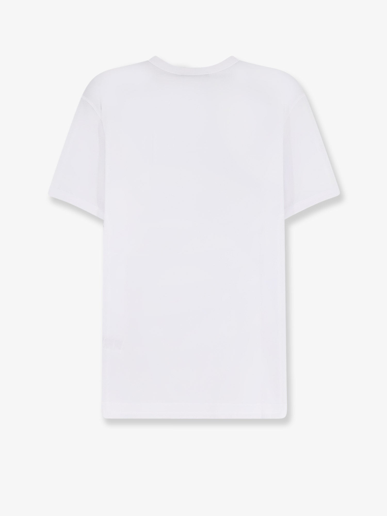 Cotton T-shirt with patch logo on the front