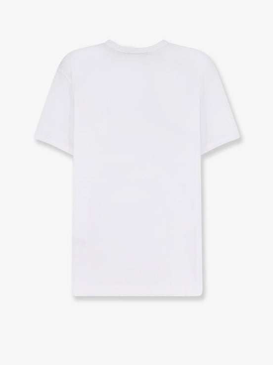 Dolce & Gabbana Cotton T-shirt with patch logo on the front